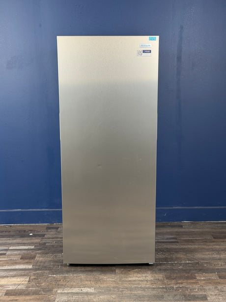 Frigidaire - 13 cu. ft. Garage Ready Convertible Frost Free Upright Freezer in Fingerprint-Resistant Stainless Look