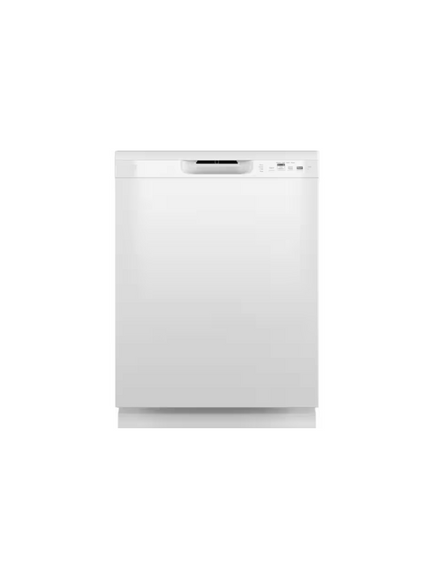 GE - 24 in. Built-In Tall Tub Front Control White Dishwasher with Dry Boost, 59 dBA