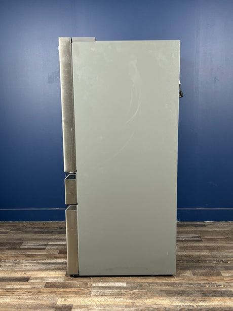 Frigidaire - Gallery 36 in. 27.2 cu. ft. 4 Door French Door Standard Depth Refrigerator, Stainless Steel w/Internal Water Dispenser