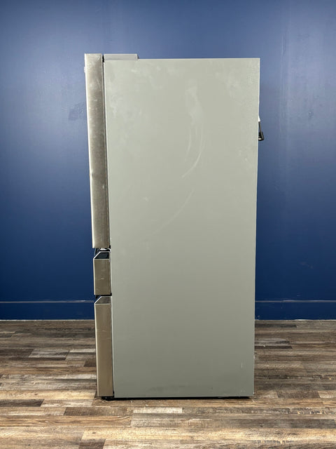 Frigidaire - Gallery 36 in. 27.2 cu. ft. 4 Door French Door Standard Depth Refrigerator, Stainless Steel w/Internal Water Dispenser