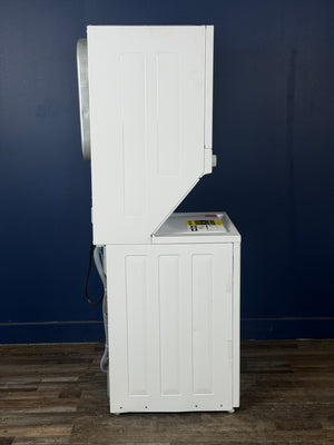 Frigidaire - 3.9 cu. ft. Washer and 5.6 cu. ft. Gas Dryer Combo in White with Quick Wash & Dry Cycle, MaxFill and Long Vent