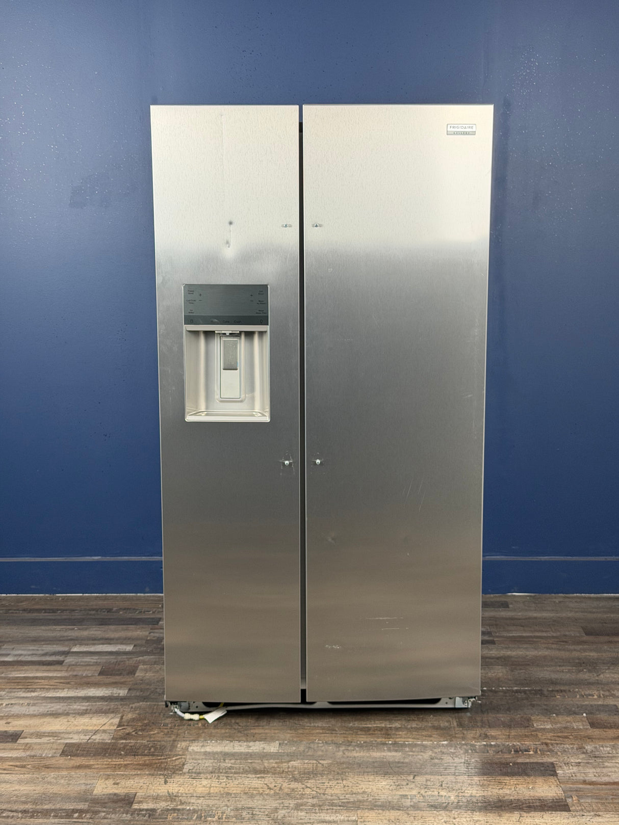 Frigidaire - Gallery 36 in. 26 cu. ft. Standard Depth Side by Side Refrigerator in Smudge-Proof Stainless Steel, ENERGY STAR