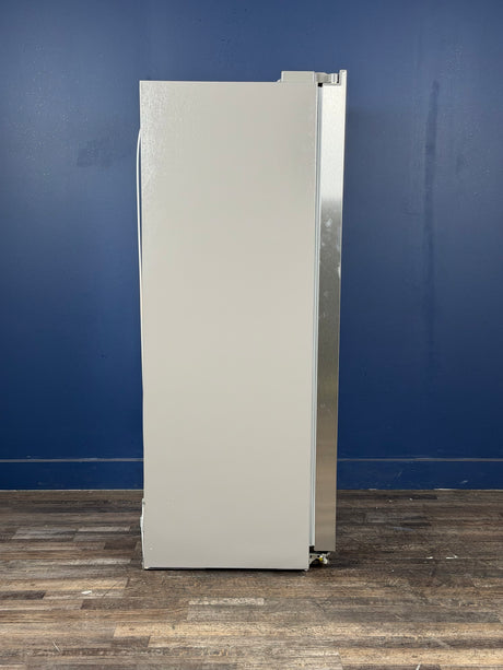 Frigidaire - 36.1 in. 22.3 cu. ft. Counter Depth Side-by-Side Refrigerator in Stainless Steel