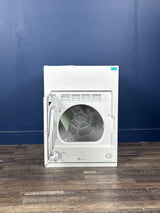 GE - 3.6 cu. ft. 120- Portable Front Load Stackable Electric Dryer in White