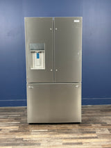 Frigidaire - 36 in. Gallery 28 cu. ft. Standard Depth French Door Refrigerator in Smudge-Proof Stainless Steel