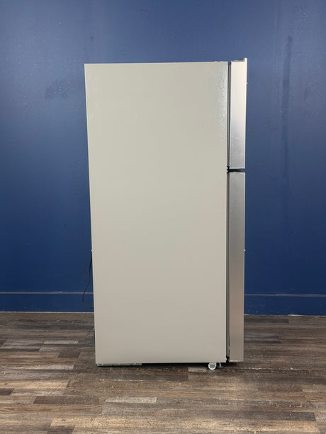Whirlpool - 29.5 in. 19.3 cu.ft. Standard Depth Top Freezer Refrigerator in Print Resistant Stainless with Total Coverage Cooling