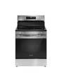 Frigidaire - 30 in. 5.3 cu. ft. 5 Element Freestanding Self-Cleaning Electric Range in Stainless Steel with Air Fry