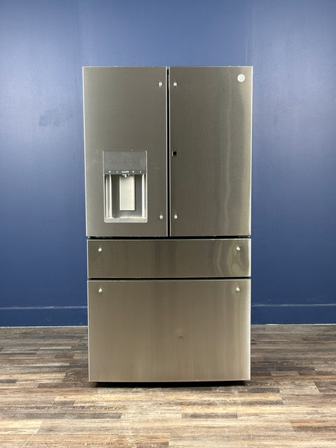 GE Profile - Profile 27.9 cu. ft. Smart 4-Door French Door Refrigerator with Door-in-Door in Fingerprint Resistant Stainless Steel