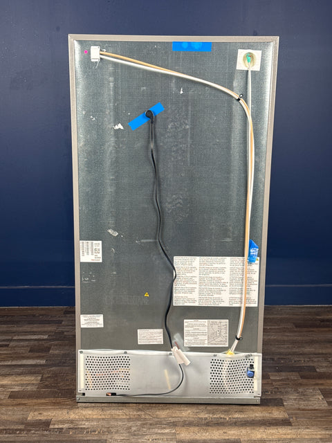 Frigidaire - 36.1 in. 22.3 cu. ft. Counter Depth Side-by-Side Refrigerator in Stainless Steel