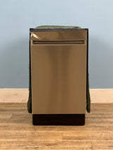 Haier - 18 in. Top Control Built-In Dishwasher in Stainless Steel with 3-Cycles