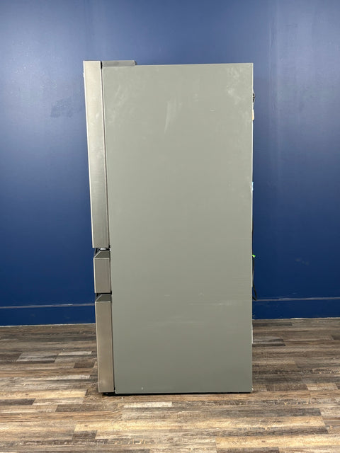 Frigidaire - 36 in. 26 cu. ft. Standard-Depth 4-Door French Door Refrigerator in Fingerprint-Resistant Stainless Steel Look