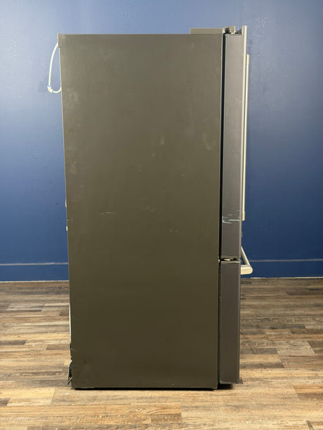 GE Cafe - 27.8 cu. ft. Smart French Door Refrigerator with Hot Water Dispenser in Matte Black, Fingerprint Resistant ENERGY STAR
