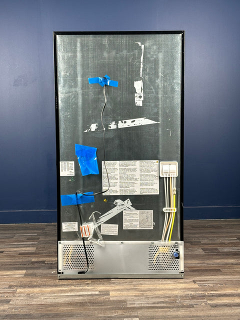 Frigidaire - 36 in. Gallery 28 cu. ft. Standard Depth French Door Refrigerator in Smudge-Proof Black Stainless Steel