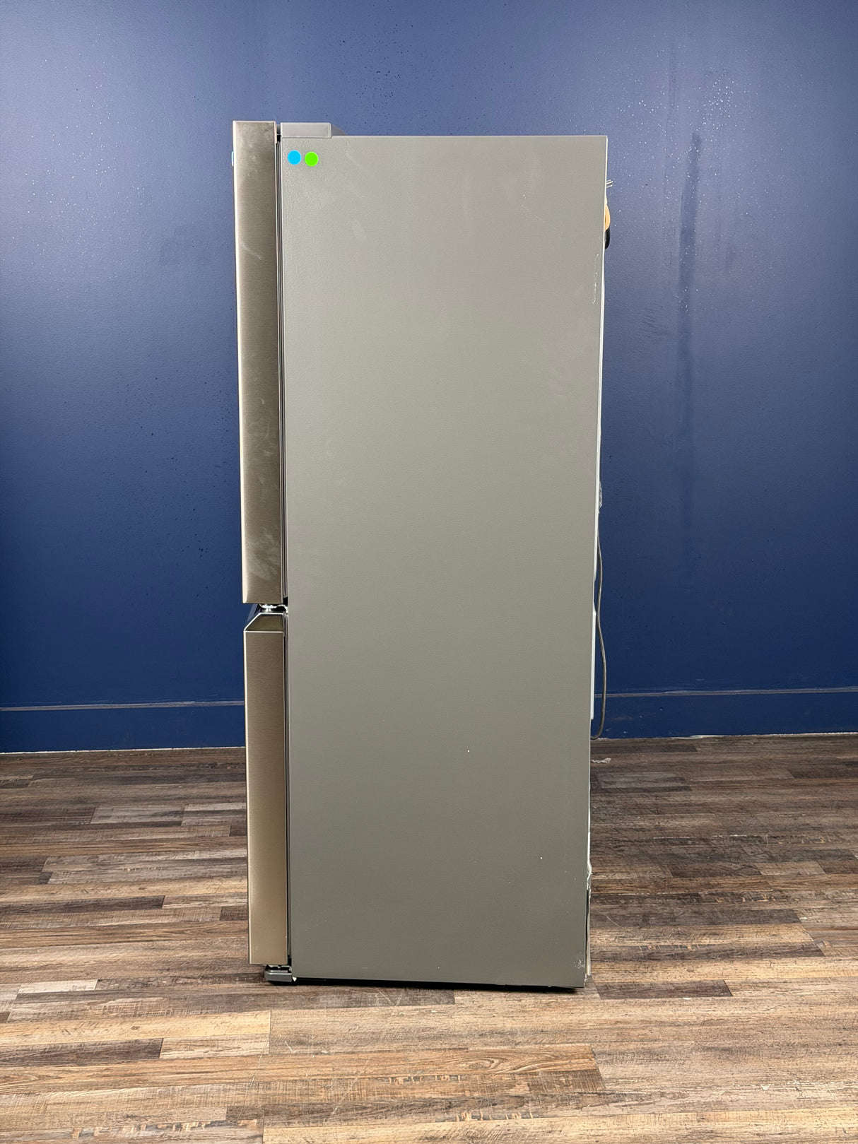 Frigidaire - Gallery 36 in. 22 cu. ft. Counter-Depth 4-Door Refrigerator in Smudge-Proof Stainless Steel, ENERGY STAR