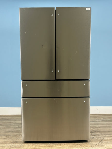 GE Cafe - 28.7 Cu. Ft. 4-Door French Door Smart Refrigerator with Dual Dispense Autofill Pitcher - Stainless Steel
