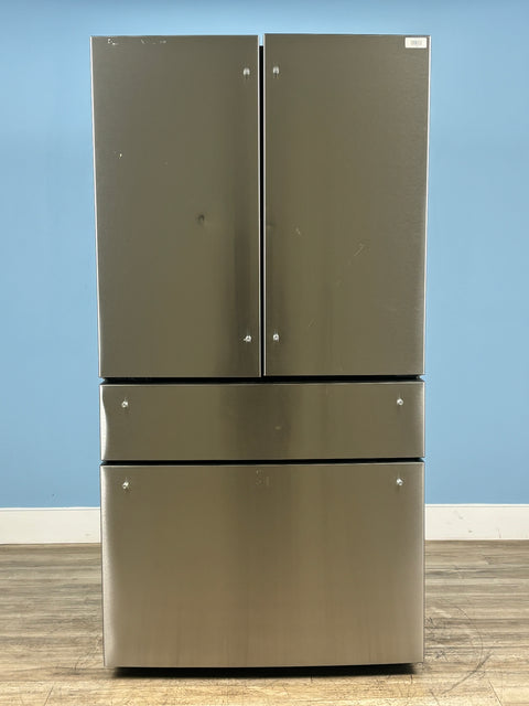 GE Cafe - 28.7 Cu. Ft. 4-Door French Door Smart Refrigerator with Dual Dispense Autofill Pitcher - Stainless Steel