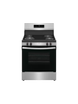 Frigidaire - 30 in. 4 Burner Free-Standing Electric Range in Stainless Steel with One-Touch Self Clean