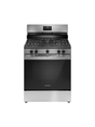 Frigidaire - 30 in. 5 Burner Freestanding Gas Range in Stainless Steel with Quick Boil and Even Baking Technology
