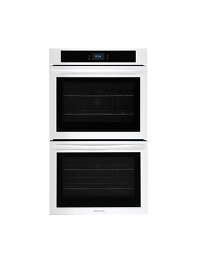 Frigidaire - 30 in. Double Electric Built-In Wall Oven with Convection in White
