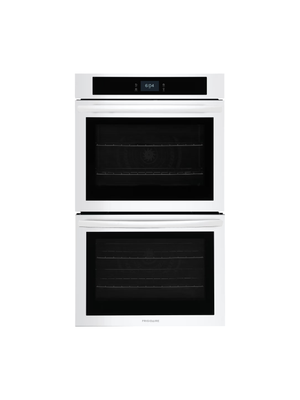 Frigidaire - 30 in. Double Electric Built-In Wall Oven with Convection in White
