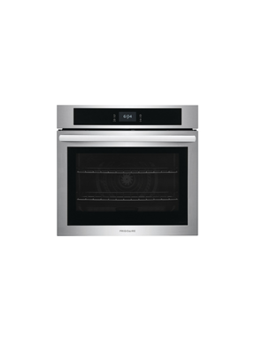 Frigidaire - 30 in. Single Electric Built-In Wall Oven with Convection in Stainless Steel