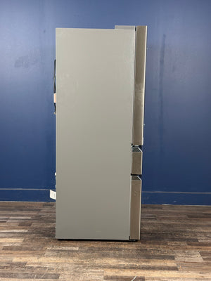Frigidaire - Gallery 36 in. 22 cu. ft. Counter-Depth 4-Door French Door Refrigerator in Smudge-Proof Stainless Steel
