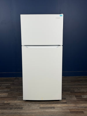 Frigidaire - 20 cu. ft. Garage Ready Top Freezer Refrigerator in White, ENERGY STAR
