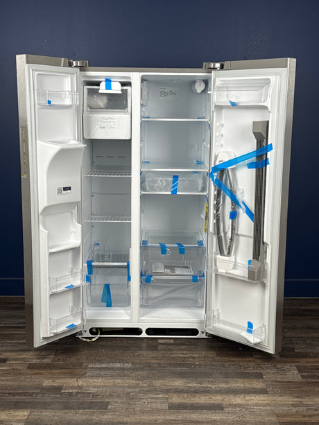 Frigidaire - 36 in. 26 cu. ft. Standard Depth Side by Side Refrigerator in Stainless Steel