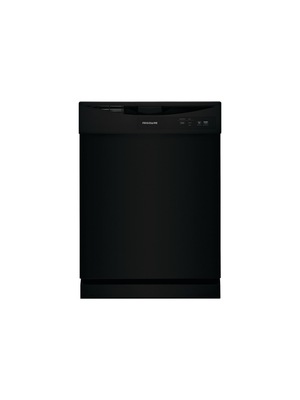 Frigidaire - 24 in. Black Front Control Smart Built-In Tall Tub Dishwasher

