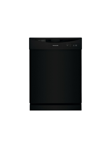Frigidaire - 24 in. Black Front Control Smart Built-In Tall Tub Dishwasher
