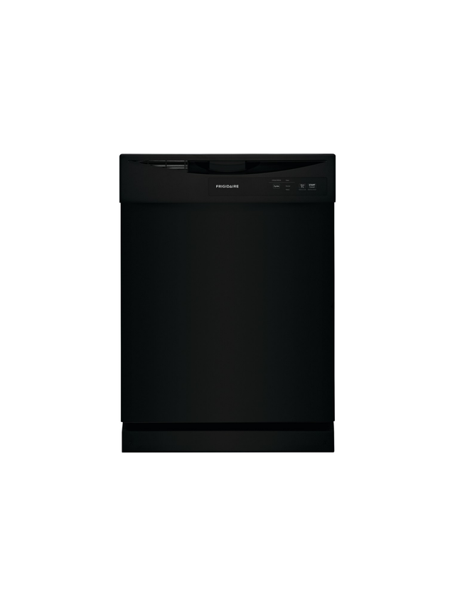 Frigidaire - 24 in. Black Front Control Smart Built-In Tall Tub Dishwasher
