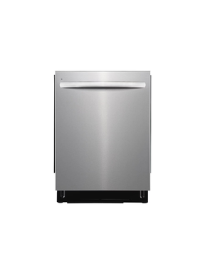 Frigidaire - 24 in. Top Control Standard Built-In Dishwasher in Fingerprint Resistant Stainless Steel with 5-Cycles
