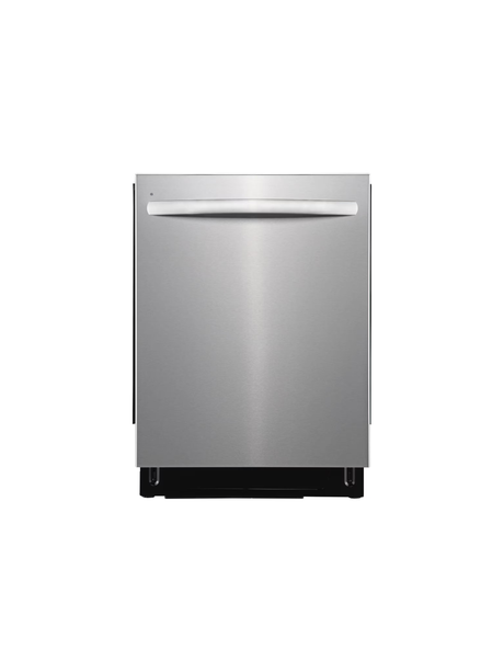 Frigidaire - 24 in. Top Control Standard Built-In Dishwasher in Fingerprint Resistant Stainless Steel with 5-Cycles
