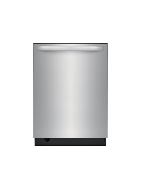 Frigidaire - 24 in. Top Control Built-In Tall Tub 49 dBA Dishwasher in Stainless Steel with 5-Cycles
