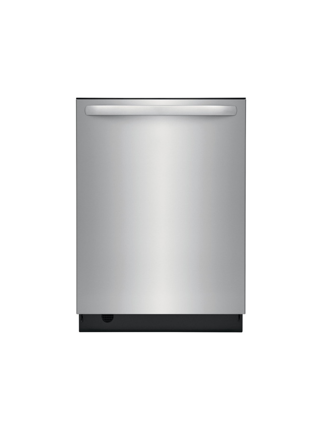 Frigidaire - 24 in. Top Control Built-In Tall Tub 49 dBA Dishwasher in Stainless Steel with 5-Cycles
