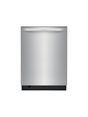 Frigidaire - 24 in. Top Control Built-In Tall Tub 49 dBA Dishwasher in Stainless Steel with 5-Cycles
