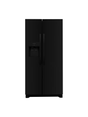 Frigidaire - 33 in. 22.3 cu. ft. Standard Depth Side by Side Refrigerator in Black