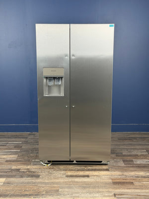 Frigidaire - 36 in. 26 cu. ft. Standard Depth Side by Side Refrigerator in Stainless Steel