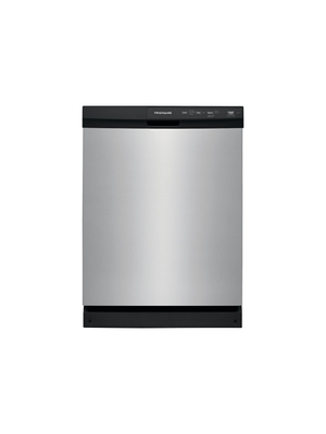 Frigidaire - 24 in. Front Control Built-In Tall Tub 55 Dba Dishwasher in Stainless Steel with 3-Cycles
