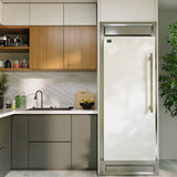 Forno Maderno 28-Inch Built-In Convertible Refrigerator, 13.6 cu.ft, Left Swing, Decorative Grill, ENERGY STAR Certified