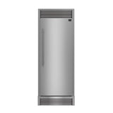 Forno Maderno 28-Inch Built-In Convertible Refrigerator, 13.6 cu.ft, Right Swing, Decorative Grill, ENERGY STAR Certified