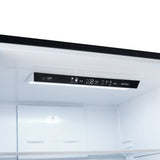 Forno Milano 2-Piece 62-Inch Freestanding Dual Bottom Freezer Refrigerator in Black – 34.4 cu.ft, Touch Control, Ice Maker
