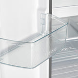 Forno Gallipoli 30-Inch French Door Refrigerator with Bottom Freezer, 17.5 cu.ft Capacity, Stainless Steel, No Frost Technology, Built-In Ice Maker, Energy Efficient