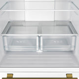 FORNO Premium 2 Pieces Kitchen Bundle - Forno Leonardo Espresso 30-Inch Slide-In White Induction Range,  Forno Gallipoli Espresso 30-Inch White French Door Refrigerator - FBDL-014-10CAUS