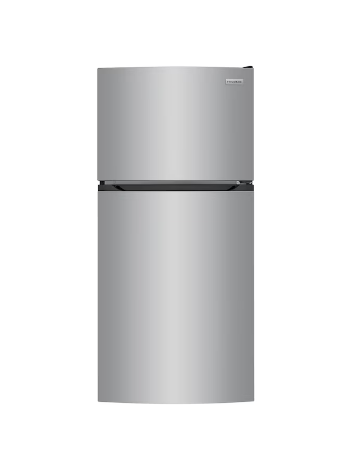 Frigidaire - 27.6 in. 14 cu. ft. Top Freezer Refrigerator in Fingerprint-Resistant Stainless Look, ENERGY STAR