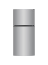 Frigidaire - 27.6 in. 14 cu. ft. Top Freezer Refrigerator in Fingerprint-Resistant Stainless Look, ENERGY STAR
