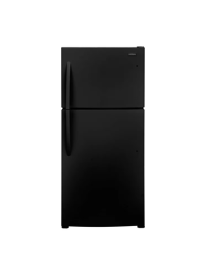 Frigidaire - 30 in. 20 cu. ft. Garage Ready Freestanding Top Freezer Refrigerator in Black, ENERGY STAR
