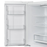FORNO Premium 2 Pieces Kitchen Bundle - Leonardo Espresso 30-Inch White Electric Range, Moena Espresso 36-Inch White French Door Refrigerator
