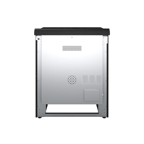 Forno Leonardo Espresso 30-Inch Black Electric Range, True Convection, Energy Efficient