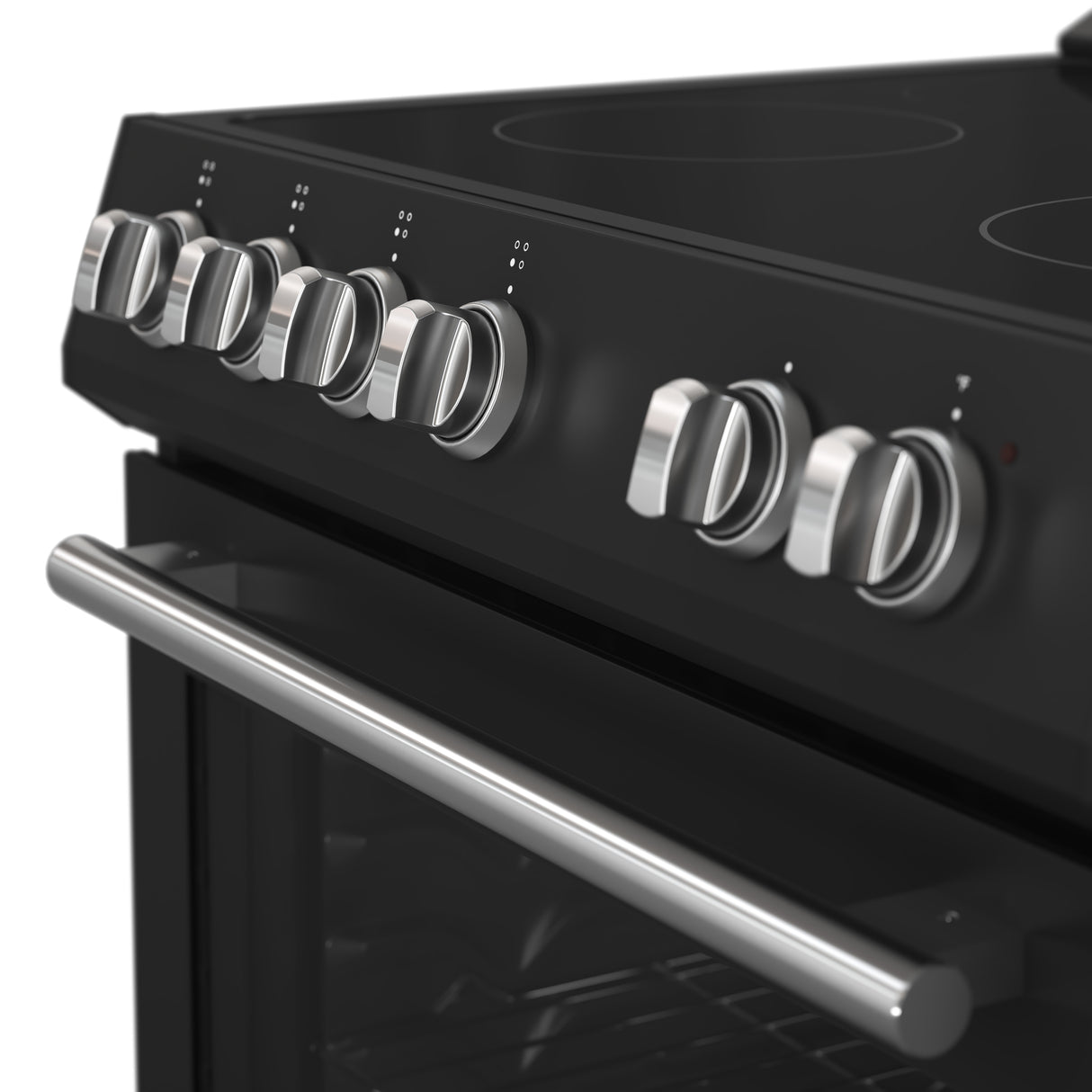 Forno Leonardo Espresso 30-Inch Black Electric Range, True Convection, Energy Efficient